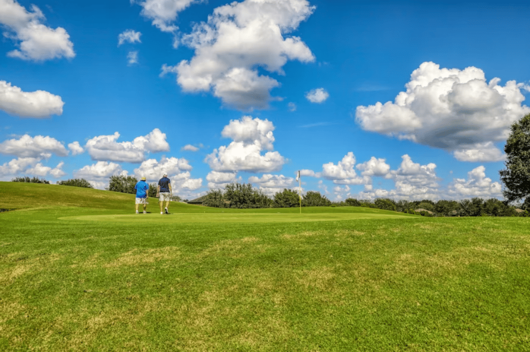 Golf course in The Villages, Florida