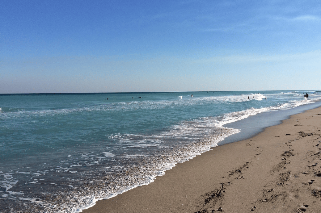 Beach in Boca Raton, Florida