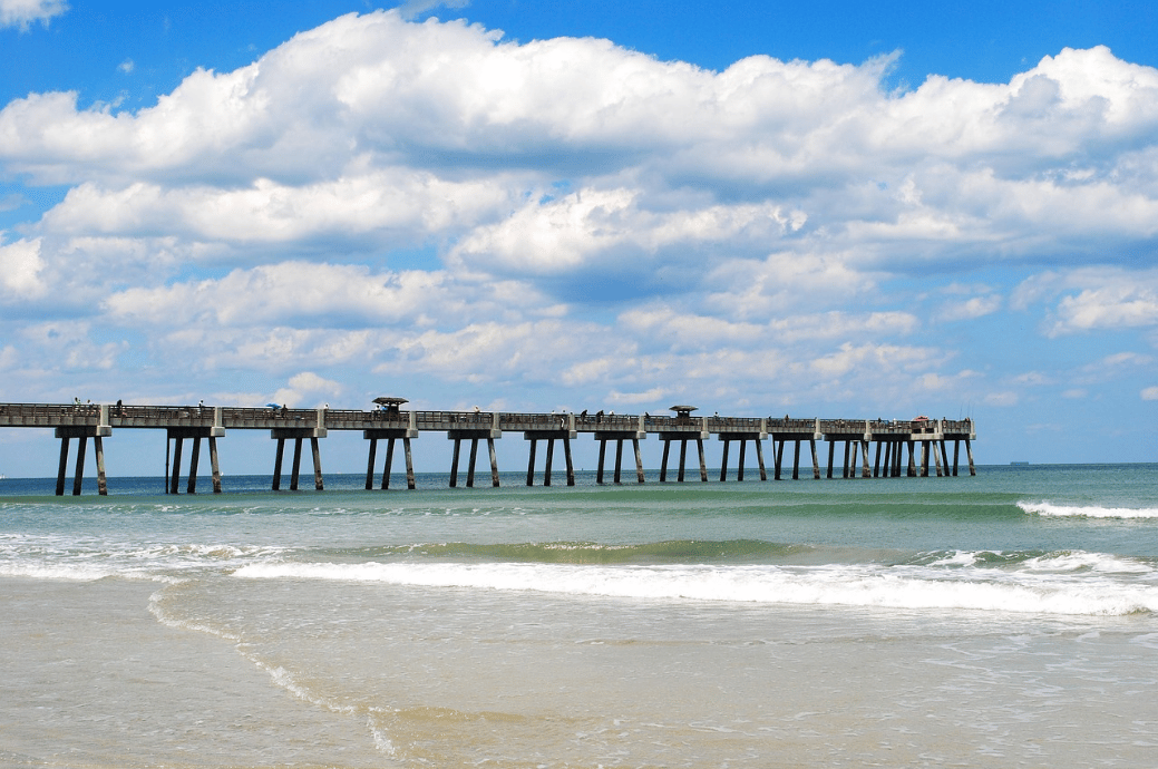 Coastal area in Jacksonville, Florida